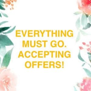 Closing Sale! Make an offer!